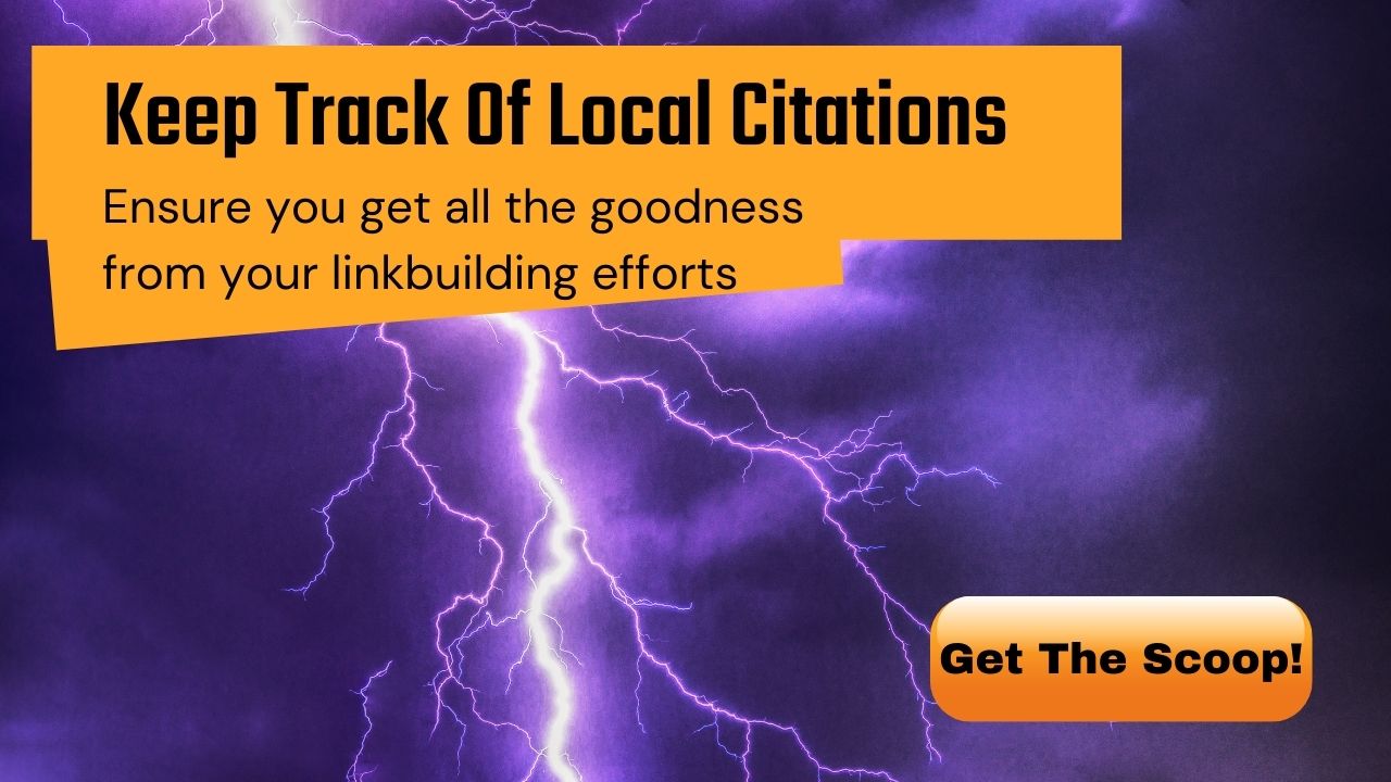 Keep Track of Local Citations